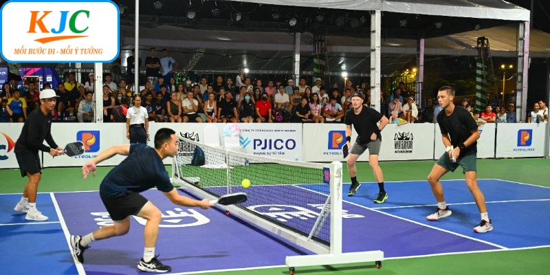 Sức hút của giải pickleball KJC đang triển khai